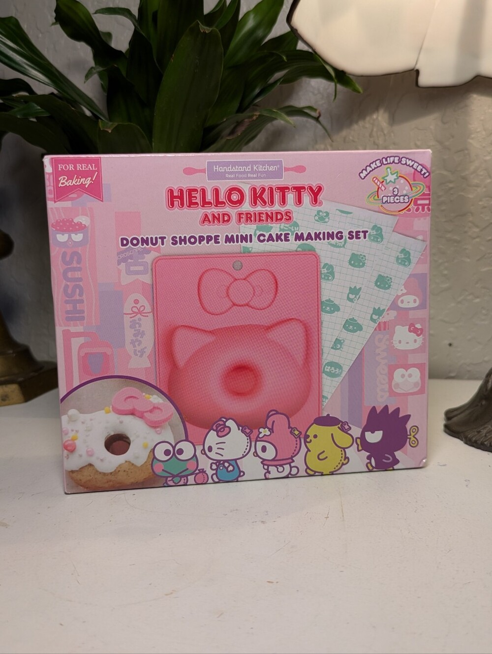 Hello Kitty Pink Mini Silicone Cake Mold Set